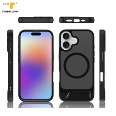 Original for iPhone 17 Pro Max Phone with Magnetic Case Transparent Protective Holder for Girls for 14 Plus 13 Pro Max Models