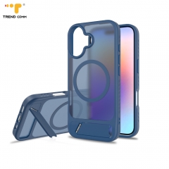 Original for iPhone 17 Pro Max Phone with Magnetic Case Transparent Protective Holder for Girls for 14 Plus 13 Pro Max Models
