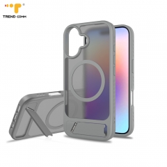 Original for iPhone 17 Pro Max Phone with Magnetic Case Transparent Protective Holder for Girls for 14 Plus 13 Pro Max Models