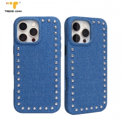 Luxury Cowboy Gloss Phone Case Stylish Stick Design with Phone Strap for iPhone 16 Pro 17 Pro Max Plus Model