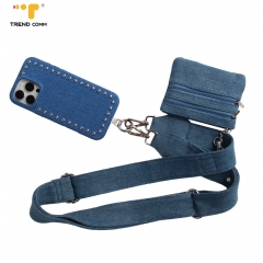 Luxury Cowboy Gloss Phone Case Stylish Stick Design with Phone Strap for iPhone 16 Pro 17 Pro Max Plus Model