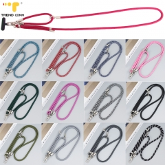 2025 Hot Selling 3 in 1 Phone Strap Durable Black Crossbody Lanyard Phone Charm New Strap for Women for iphone 17 Pro Max