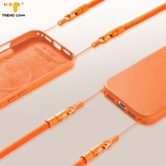 Multi-Use Adjustable Strap Secure Carry Solution for Phone Converts From Neck Lanyard to Anti-Loss Wrist Rope for iPhone 17 Pro