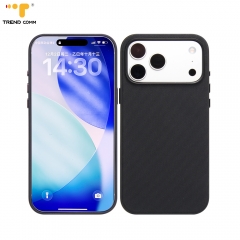 New Trending Technological PC Material Mobile Phone Cover with Magnetic Function Strip Stand Crossbody Lanyard for iPhone 17 Pro