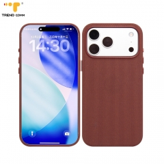 New Trending Technological PC Material Mobile Phone Cover with Magnetic Function Strip Stand Crossbody Lanyard for iPhone 17 Pro