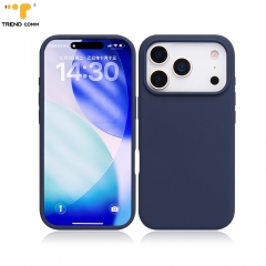 2026 High Appearance Soft Touch Premium Silicone Phone Cover Ultra-Smooth Feeling & New Stylish Protection for iPhone 17 Pro
