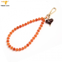 Premium Trend Comm Corporate Gift Custom Logo Acrylic Bead Wristband 32cm Detachable Design for iPhone 12 13 14 15 16 17