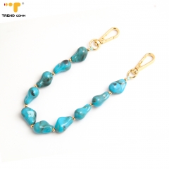 2026 Fashion Wristband Phone Chain Jade Acrylic Handmade Beaded Mobile Phone Chain & Pendant Bag Lanyard for iPhone 15 16 17