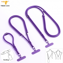Rotating Threaded Connection Buckle Phone Strap Secure Carry Converts From Neck Lanyard to Anti-Loss Wrist Rope for iPhone 17