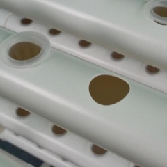 Hydroponic PVC Pipe Model:Round Pipe 500mm/hydroponic grow tubes,pvc pipe hydroponics,hydroponic tubing,pvc hydroponics tower,vertical hydroponics pvc