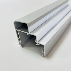 Cold extrusion Customized Different Colors Pvc Plastic Profile for Freezer glass freezer windows and door pvc extrusion plastic  Hard pvc profile