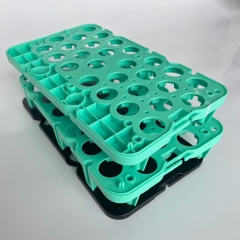 Lithium Battery Plastic Holder Bracket Battery Holder ABS Battery Storage Case Custom Plastic Injection Molded products Plastics Injection Molding