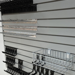 PVC Garage Wall Panel Display Slat boardFoam PVC Slatwall Panels For Decoration Garage Wall Storage System,Slat wall, Slatboard, Slatwall Panels