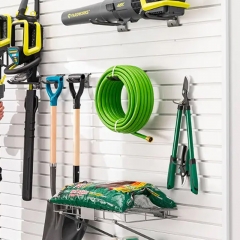 PVC Garage Wall Panel Display Slat boardFoam PVC Slatwall Panels For Decoration Garage Wall Storage System,Slat wall, Slatboard, Slatwall Panels