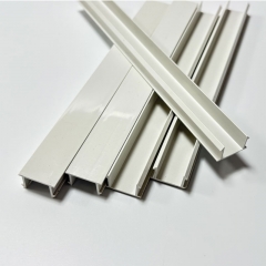 External Wall Plaster Groove Joint & Water Drip Line U Shape V Shape PVC Groove Lines PVC Wall Lining 2 Meter
