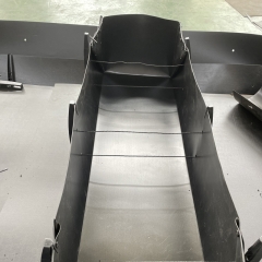Polypropylene troughs and system 15*15*15mmCocopeat hydroponics trough planting system tomatoes grow gutter Hydroponics Planting Grow Trays Drainage Gutters and Cultivation Troughs