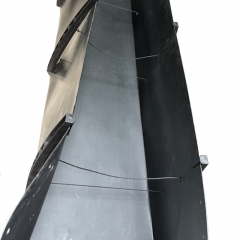 塑料栽培槽6*45*6 mm 塑料排水沟和垫片聚丙烯种植槽系统