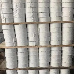 Ceramic Fiber Tape, Fiber Cloth - Flame Retardant Insulation,High Temperature Fireproof Belt Pyrotape Tape for Glazing Systems Ceramic Fiber Belt Tape