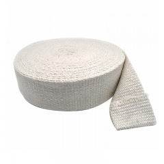 Ceramic Fiber Tape, Fiber Cloth - Flame Retardant Insulation,High Temperature Fireproof Belt Pyrotape Tape for Glazing Systems Ceramic Fiber Belt Tape