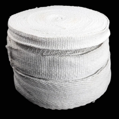 Ceramic Fiber Tape, Fiber Cloth - Flame Retardant Insulation,High Temperature Fireproof Belt Pyrotape Tape for Glazing Systems Ceramic Fiber Belt Tape