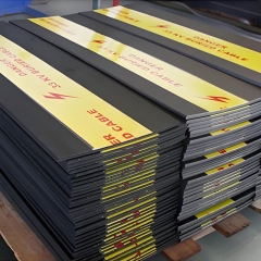 警示板PE地埋警示板 厂家批发燃气供水管道板电力电缆警示板防挖