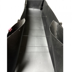 Hydroponic growing trough System 6*28*6mm with Brace,Cord.Cocopeat hydroponics trough planting system tomatoes grow gutterDrainage Gutters and Cultivation Troughs