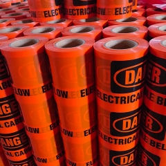 Underground Electrical Warning Tape – Non-Detectable or Detectable