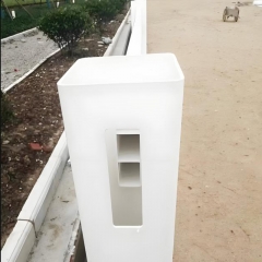 White Pvc Vinyl 4 Rail Horse Rail Fence Panel Heavy Duty Vinyl Horse Fence, White Horse Fence, 3 Rail Vinyl Farm Fence, Pasture Fence, Split Rail Fence.