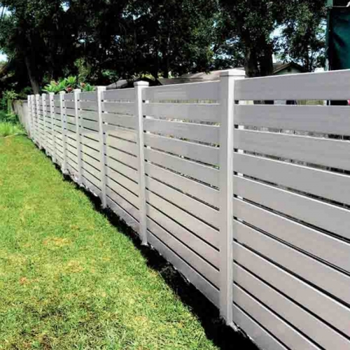 High Quality PVC Semi-Privacy Fence Screen PVC Fence for Garden and House
