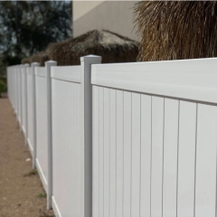 White Vinyl Lattice-top Fence Plastic PVC Vinyl Privacy Fence Panels Widely Used Decoration Lattice Vinyl PVC Privacy Fence outdoor Fence