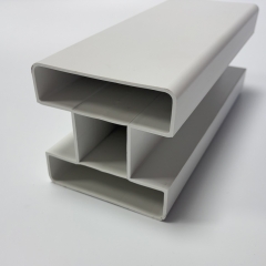 PVC High Privacy Fence White Vinyl Flat-top Fence panel in the Vinyl Fencing