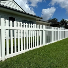 White Vinyl Garden Fence Picket Fence Closed Picket Fence Straight Picke Fence Closed Picket Fence Scalloped Picket Fence Arch Picket Fence Temporary Fence