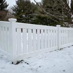 White Vinyl Wide Straight Picket Fence Closed Picket Fence Straight Picke Fence Closed Picket Fence Scalloped Picket Fence Arch Picket Fence Temporary Fence
