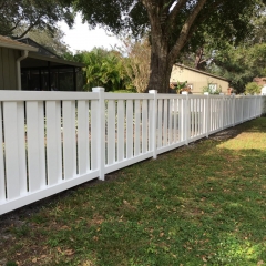 White Vinyl Wide Straight Picket Fence Closed Picket Fence Straight Picke Fence Closed Picket Fence Scalloped Picket Fence Arch Picket Fence Temporary Fence