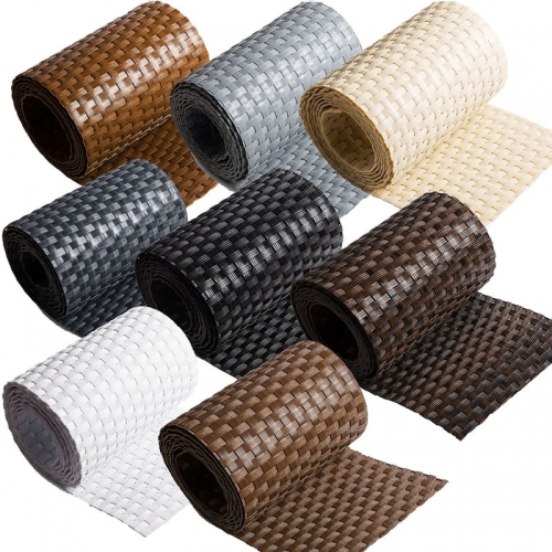 SICHTSCHUTZSTREIFEN DER RATTAN, STREIFEN- ZUSCHNITT design sichtschutzstreifen rattan anthrazit