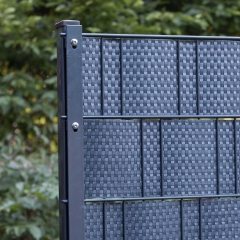 SICHTSCHUTZSTREIFEN DER RATTAN, STREIFEN- ZUSCHNITT design sichtschutzstreifen rattan anthrazit