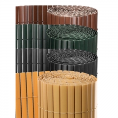 PVC Sichtschutzmatte,PVC Privacy Screen Mat, Weatherproof Privacy Fence for Balcony, Patio and Garden, Sturdy Balcony Cladding as Privacy Screen, Easy to Install the Fence Screen, Anthracite