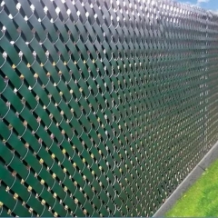 Flexible Shielding strips PVC slats for the fence - Privacy Plastic fence filling width 4,7cmx50m