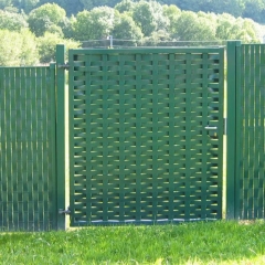 Flexible Shielding strips PVC slats for the fence - Privacy Plastic fence filling width 4,7cmx50m