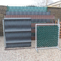 Flexible Shielding strips PVC slats for the fence - Privacy Plastic fence filling width 4,7cmx50m