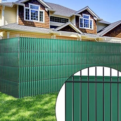 Flexible Shielding strips PVC slats for the fence - Privacy Plastic fence filling width 4,7cmx50m