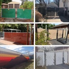 Flexible Shielding strips PVC slats for the fence - Privacy Plastic fence filling width 4,7cmx50m