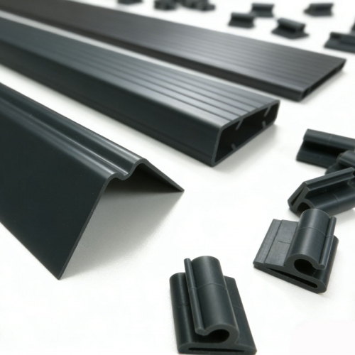 Sichtschutzstreifen 3D Fence Panel, Curved Mesh Panel PVC Slat Concealment Kits for Rigid Panel Fencing PVC Slats Vinyl Garden Fence Panel