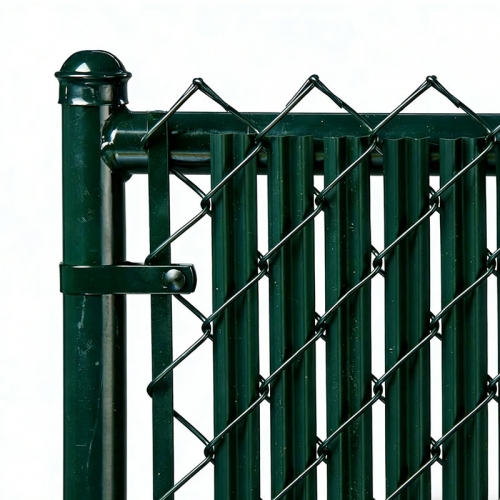 Custom 3D PVC Privacy Slats Kit occultation lattes PVC pour panneau rigide maille 55 H 1m03 L 2m50 Vert