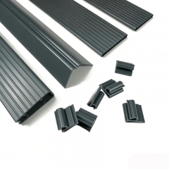 3D Fence Privacy Slats Kit Anti UV PVC Vertical Strip for Garden Strong Durable Structure Welded Mesh Panel
