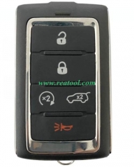 For Jeep 5 buttons keyless remote key 4A chip , 43
