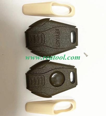 For BMW white key shell can put all DIY blade