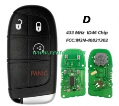 4 Button 433MHz FCC M3N-40821302 Smart Remote Car 