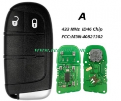 2 Button 433MHz FCC M3N-40821302 Smart Remote Car 
