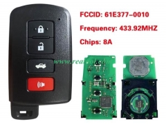 TOYO-TA smart card 3+1buttons BA4EK 8A chip 61E377
